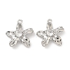 Brass Micro Pave Cubic Zirconia Pendants KK-L260-10P-1