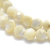Natural White Shell Beads G-O171-09-6mm-3