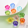 Transparent Acrylic Pendants TACR-T024-05B-6
