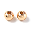 Rack Plating Brass Beads KK-E070-01C-G-2