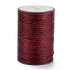Round Waxed Polyester Thread String YC-D004-02E-131-1