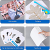 Plastic Copier Transparency Film DIY-WH0325-20-4