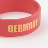 Silicone Wristbands Bracelets BJEW-K168-01E-2