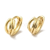 Hollow Brass Huggie Hoop Earrings for Women EJEW-C097-06G-G-1