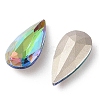 Glass Rhinestone Cabochons RGLA-L029-04B-SPLA-2