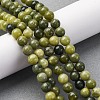 Natural Canada Jade Beads Strands G-NH0029-02C-2