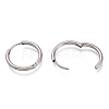 Tarnish Resistant 201 Stainless Steel Huggie Hoop Earrings EJEW-O095-02B-2