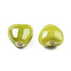 Glazed Porcelain Beads PORC-T007-21-09-2