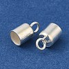925 Sterling Silver Cord Ends STER-P055-02D-S-2
