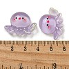 Ice Ocean Theme Opaque Resin Cabochons CRES-D040-02C-3