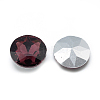 Pointed Back Glass Rhinestone Cabochons RGLA-T029-8mm-18-2