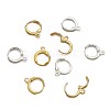 Brass Hoop Earring Findings KK-TA0008-03-NF-1