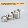 Stainless Steel Blowing Glaze Pot AJEW-WH0120-68A-6