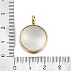Ion Plating(IP) 304 Stainless Stee Locket Pendants STAS-S132-15G-04-3