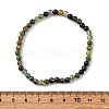 Natural Indian Agate Beaded Stretch Bracelets BJEW-A117-A-46-4