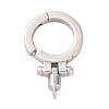 304 Stainless Steel Twister Clasps X-STAS-S187-01P-1