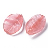Cherry Quartz Glass Pendants G-F697-A02-3