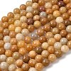 Natural Old Topaz Jade Beads Strands X-G-F364-06-10mm-2