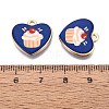 Birthday Printed Alloy Pendants PALLOY-SZC0008-15F-3