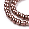 Baking Paint Glass Pearl Bead Strands HY-Q003-3mm-92-3