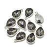 Alloy Glass Pendants PALLOY-T028-10x14mm-03-1