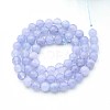 Natural Quartz Beads Strands G-N355-6mm-47-2