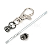 Alloy Beadable Pendant Decorations KEYC-D288-01B-4