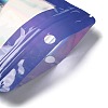 Rectangle Glitter Holographic PVC Resealable Packaging Bags ABAG-P011-01F-03-4