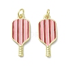 Brass Enamel Pendants LS-KK-D384-01G-04-1