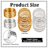 2 Colors Steel Memory Wire TWIR-BBC0001-04B-2