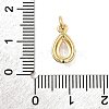 Brass Micro Pave Cubic Zirconia Pendants KK-H089-10C-G-3