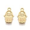 201 Stainless Steel Charms STAS-B001-03G-1