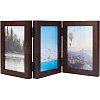 Hinged Wood Picture Frames Box DIY-WH0162-27B-1