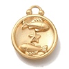 PVD Vacuum Plating 304 Stainless Steel Pendants STAS-S148-30G-12-1