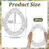2Pcs Iron Plant Supports DIY-SP0006-98B-2
