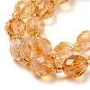 Natural Citrine Beads Strands G-N342-44-4