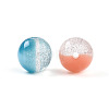 Two Tone Transparent Resin Beads RESI-N042-12mm-07-2