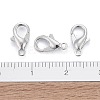 Platinum Plated Zinc Alloy Lobster Claw Clasps X-E103-P-NF-5