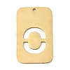 304 Stainless Steel Pendants STAS-D200-01O-G-1