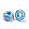 Handmade Porcelain Beads PORC-Q209-15mm-1-2