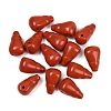 Dyed Synthetic Turquoise 3 Hole Guru Beads G-C198-01A-04-1