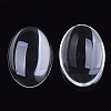 Transparent Glass Cabochons GGLA-R022-25x35-B-4