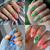 Stainless Steel DIY Nail Art Templates MRMJ-WH0098-044-7