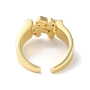 Rack Plating Brass Open Cuff Rings RJEW-M158-01G-3