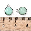 Natural Chrysoprase Pendants G-K372-03P-06-3