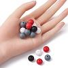 Food Grade Eco-Friendly Silicone Focal Beads SIL-YW0001-13B-4