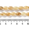 Natural Topaz Jade Beads Strands G-I369-B07-01-5