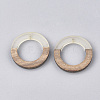 Resin & Wood Pendants X-RESI-S358-04B-2