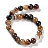 Natural Striped Agate/Banded Agate Beads Strands G-Z060-A01-B10-3