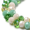 Glass Beads Strands EGLA-A034-M6mm-51-4